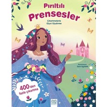 ÖNÇ - PRİME Pırıltılı Prensesler – Çıkartmalarla Giysi Giydirme