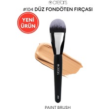 Valor Düz Fondöten Fırçası Face Paint Brush 104