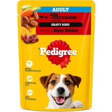 Valor Pedigree Sığır ve Kuzu Etli 100 gr Yetişkin Köpek Maması x 6 Adet