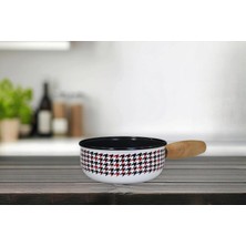 Valor Pr Home Forte Black Emaye Ahşap Kulplu Mini Tava