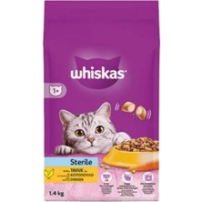 Valor Whiskas Tavuklu Kısırlaştırılmış Kedi Maması 1.4 kg