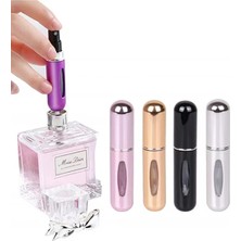 Valor 3 Adet 5 ml Taşınabilir Mini Doldurulabilir Parfüm Şişesi Sprey Kokulu Pompalı Boş Kozmetik Kapları