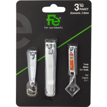Valor Fe For Your Beauty Profesyonel 4 Parça Tırnak Makası Seti - Erkekler, Kadınlar ve Çocuklar Için Kom