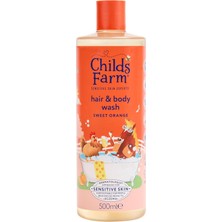 Valor Childs Farm Organik Tatlı Portakal Özlü Çocuk Saç ve Vücut Şampuanı 500ML