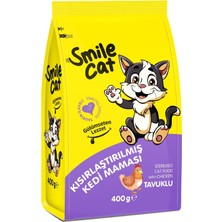Valor Smile Cat Kısır Kedi Tavuklu 400 gr Kuru Mama