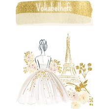 Valor Vokabelheft - A5 - 2 Spalten - Zweispaltig - Hochwertiges Design - Sprachen Lernen: Prinzessin - Pr