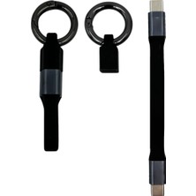 Valor Type-C Şarj ve Senkronizasyon Kablosu, 65W Pd Hızlı Şarj, Siyah, Usb-C'den Usb-C'ye Bağlantı, Taşın