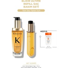 Valor Kerastase Elixir Ultime Refill Saç Bakım Seti, 75 ml x 2