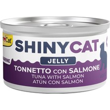 Valor Gimcat Shinycat Jelly Somon Balıklı Ton Balığı Kedi Maması, 70 Gram