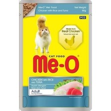 Valor Me-O Tavuk ile Pirinç ve Ton Balıklı, 80 gr