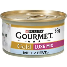 Valor Gourmet Gold Çifte Lezzet Okyanus Balığı&sebzeli Yaş Kedi Maması, 85 G