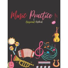 Valor Music Practice & Assignment Notebook: 59 Weeks Of Music Lesson