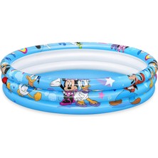 Valor Bestway Disney Junior Mickey - Friends Çocuk Havuzu, Çap 122 x 25 Cm, Yuvarlak