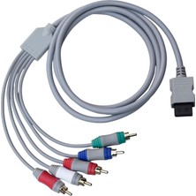Valor Wii U Multi Out 5rca 480P Hd Ses Video Kablosu 6 Ayaklar Için Wii Için Bileşen Kablosu