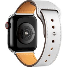 ÖNÇ - PRİME Watch 42MM KR415 Luaz Deri Kordon - Beyaz