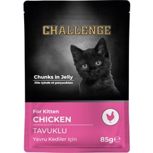 Valor Challenge Konserve Kedi Pouch Tavuk Yavru 85 gr