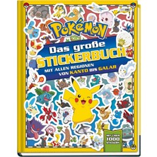 Valor Pokémon: Das Große Stickerbuch Mit Allen Regionen Von Kanto Bis Galar: Mit Über 1000 Sickern