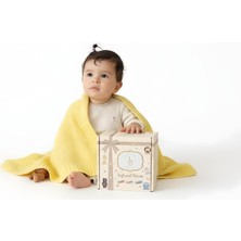 Valor Zoe Bebek Battaniyesi Limon Desenli -%50 Geri Dönüştürülmüş Pamuk Ve%50 Polyesterden Üretilmiş Bebe