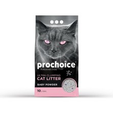 Valor Prochoice Kedi Kumu, Bebek Pudrası Parfümlü Bentonit,10 Lt