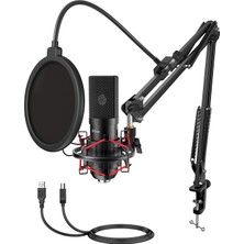 Valor Fifine T732 Condenser USB Yayıncı Oyuncu Youtuber Twitch Mikrofon Seti