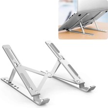 Valor Teknosepetim Alüminyum Ayarlı Laptop Macbook Notebook Yükseltici Tutucu ve Tablet Telefon Standı Ay