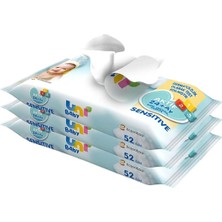 Valor Uni Baby Aktif Sensitive Islak Mendil 3X52 156 Yaprak