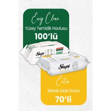 Valor Sleepy Extra Islak Bebek Mendil 70' Li ve Temizlik Havlusu 100' Lü