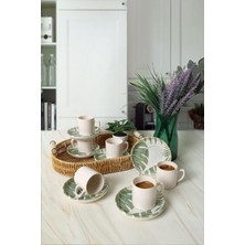 Valor Keramika Forest Nordic Kahve Takımı 12 Parça 6 Kişilik 23052-54