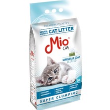Valor Mio Kedi Kumu, 5 Lt. Marsilya Sabun Kokulu Bentonit, Ince