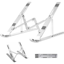 Valor Al-10 Alüminyum Macbook Uyumlu 7 Kademeli Notebook Stand