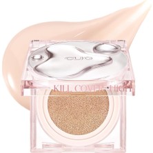 Valor Clio Nem ve Parlaklık Sağlayan Cushion Kill Cover High-Glow Cushion+Refill SPF50+ Pa++++ 2 Lingerie