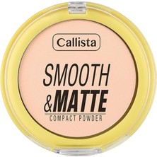 Valor Callista Smooth & Matte Compact Powder Mat Bitişli Toz Pudra - 32 Warm Sand