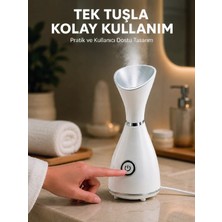 Armüz Yüz Buhar Cihazı 80 ml Su Hazneli Nano Iyonik