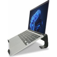 Valor Prexua Fixer Laptop Standı - Notebook Yükseltici Altlık - Metal (Siyah)