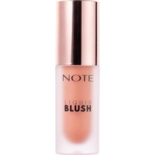 Valor Note Cosmetics Liquid Blush Nemlendirici Etkili Likit Allık - 10 Peach (Işıltılı)