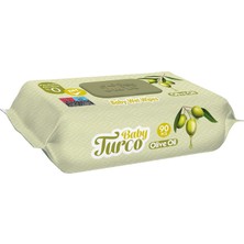 Valor Baby Turco Zeytinyağı Kokulu 2160 Yaprak Islak Bebek Havlusu (24 x 90 Adet)