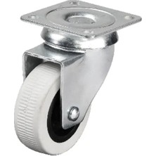 ÖNÇ - PRİME 331 - 50X20 mm Çift Bilyalı Tablalı Teker 4 Adet