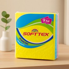 Akıllı Bayi Renkli Temizlik Bezi 9'lu (34.5X35.5 Cm) - Ekonomik Paket
