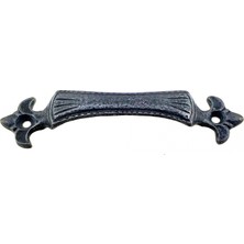 ÖNÇ - PRİME Antika Tarz Dekoratif Pirinç Lale Mobilya Kulbu - 27X115 Mm, Oksit