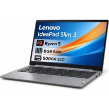 Ronanna Lenovo Ideapad Slim 3 82XQ00RWTX Ryzen 5 7520U 8gb 512GB SSD 15.6 Full Hd Dos Taşınabilir Bilgisayar