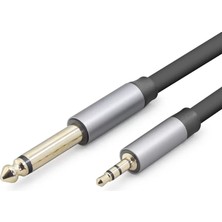 Uslucan Alışveriş 3.5mm To 6.35MM Gitar Kablosu 3 M - Siyah HDX1080