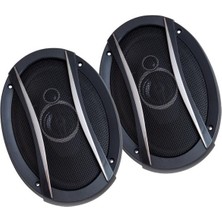 ÖNÇ - PRİME Leone HR-6935TW 1250 Watt 6 x 9 Kapaklı Çiftli Takım Oval Hoparlör