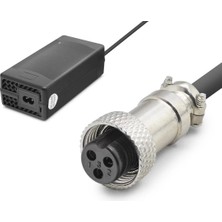 Uslucan Alışveriş Scooter Adaptörü 29.4V 5A 147W (3 Pin 9 Mm) - Siyah HD8889