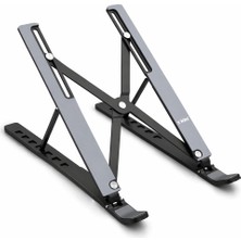Azurtech Laptop Standı Alüminyum Ayarlanabilir Notebook MacBook iPad Tablet Yükseltici Tutucu