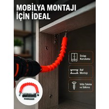 ÖNÇ - PRİME Profesyonel Esnek Tornavida Bits Uç Seti 12 Parça Manyetik Bit Adaptörlü