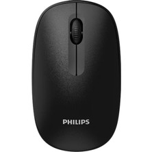 ÖNÇ - PRİME Phılıps SPK7318B, Siyah, USB Nano 2,4gh Kablosuz, 1600DPI, Optic, 3 Tuşlu, Mouse