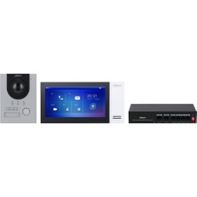 ÖNÇ - PRİME Dahua KTP01(S) Ip Villa Kit Yüzey Tipi Görüntülü  Interkom Kit