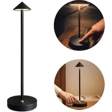ÖNÇ - PRİME Powermaster PM-25831 Siyah Dokunmatik ve Şarj Edilebilir LED Gece Lambası