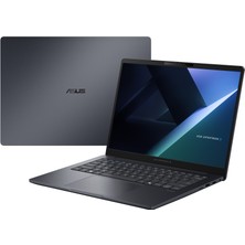 ÖNÇ - PRİME Asus B3405CCA-LY3620, Expertbook B5, Core Ultra 5 225H, 14&amp;quot; Wuxga Fhd, 16GB Ddr5 Ram, 512GB Ssd, Paylaşımlı Ekran Kartı, Free Dos, Metal Kasa, Kurumsal Notebook
