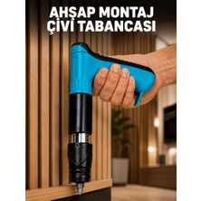 ÖNÇ - PRİME Profesyonel Ahşap Döşeme Çivi Tabancası Dayanıklı Manuel El Aleti